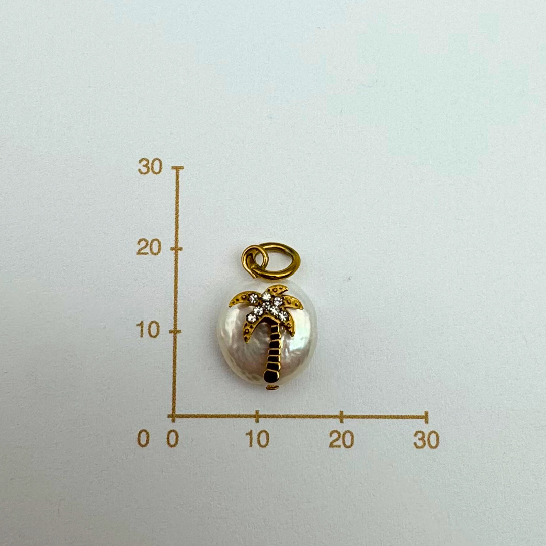 Přívěsek sladkovodní perla palma