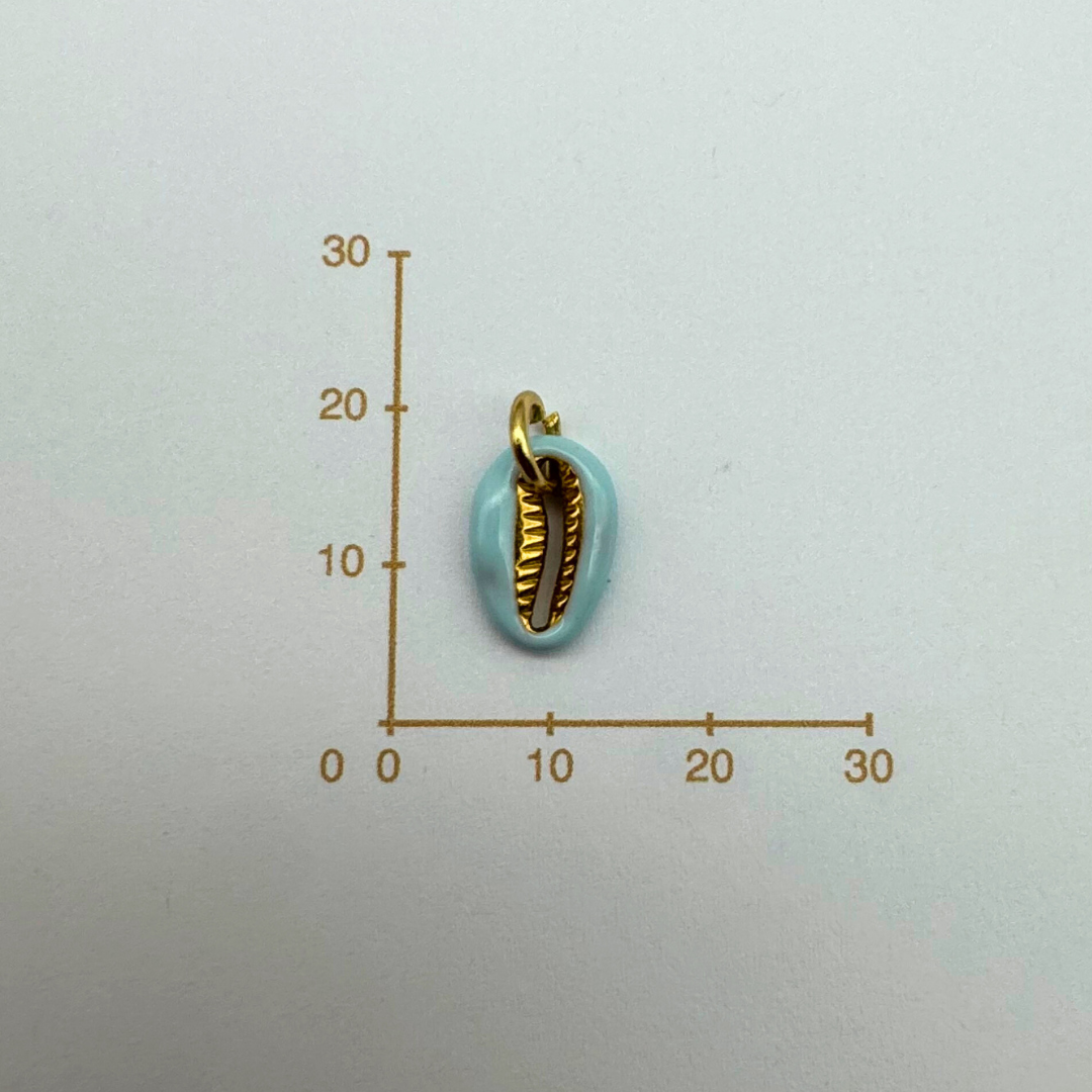 Přívěsek mušle blue gold