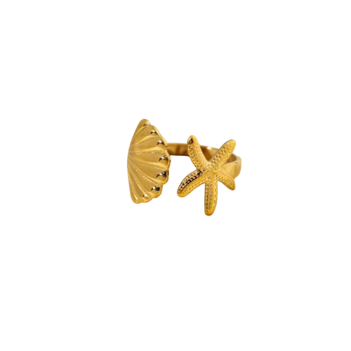 Prsten z nerezové oceli MARE gold