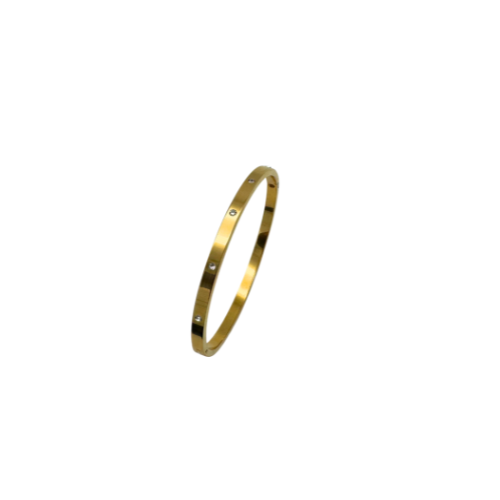 Náramek ROUND DOT gold