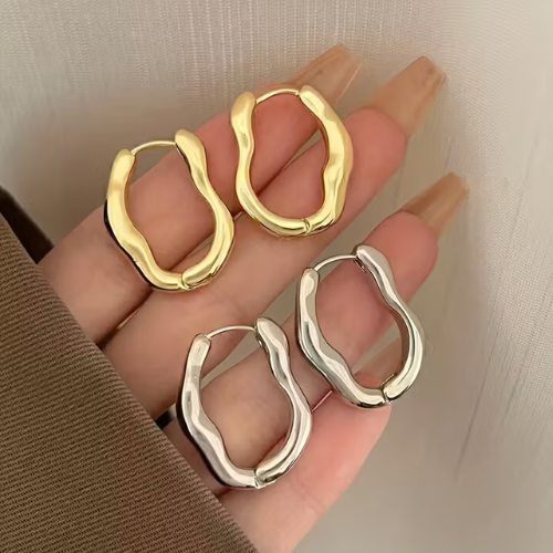 Náušnice MODERN gold