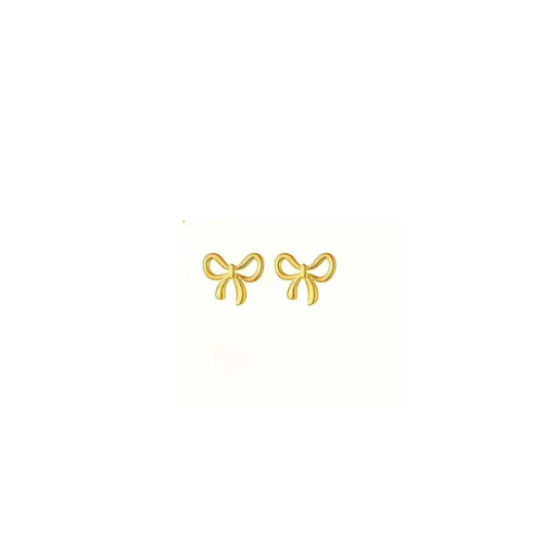 Náušnice RIBBON gold mini